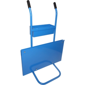 Aluminium strip coiling trolley