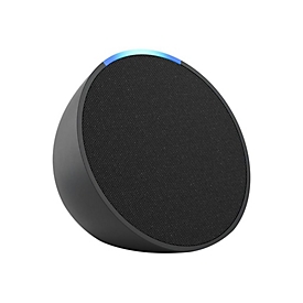 Amazon Echo Pop - Smart-Lautsprecher - Bluetooth, Wi-Fi - App-gesteuert - Anthrazit