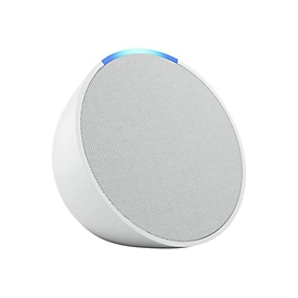 Amazon Echo Pop - Smart-Lautsprecher - Bluetooth, Wi-Fi - App-gesteuert - Glacier White