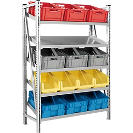 Anbaufeld R 7000, 5 schräge Fachebenen, T 600 x B 1283 mm