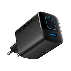ANKER 336 - Netzteil - 67 Watt - 5 A - IQ 3.0, PD/PPS - 3 Ausgabeanschlussstellen (2 x USB-C, USB Typ A)
