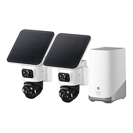 ANKER eufy Eufy EufyCam S4 - Netzwerk-Überwachungskamera - PTZ - Drehplattform - Außenbereich - wetterfest - Farbe (Tag&Nacht)