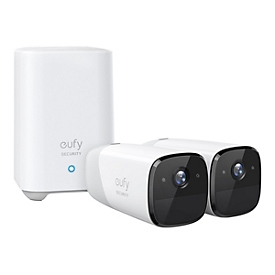 ANKER Eufy eufyCam 2 Pro - Netzwerk-Überwachungskamera - Außenbereich, Innenbereich - wetterfest - Farbe (Tag&Nacht)