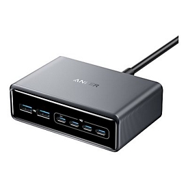 ANKER Prime - Netzteil - GaN - 200 Watt - 6 Ausgabeanschlussstellen 4 x USB-C 2
