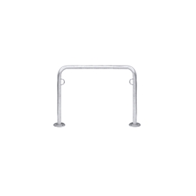 Anlehnbügel WSM, 2-seitig, für Reifen bis B 55 mm, B 1000 x T 48 x H 800 mm, Stahl verzinkt, zum Aufdübeln