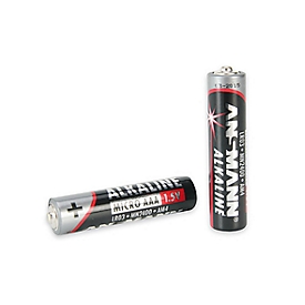 Ansmann Alkaline-batterijen Micro AAA, 4 stuks