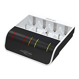 Ansmann Comfort Multi - 1,5 Std. USB-Batterieladegerät - (für AA, AAA, C, D, 9V)