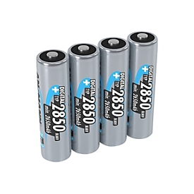 ANSMANN Digital - Batterie 4 x AA-Typ - NiMH - (wiederaufladbar) - 2850 mAh