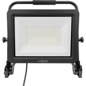 ANSMANN FL150W-AC LED werkschijnwerper, 18.000 lumen, IP65, slagvast, met draaggreep, zwart