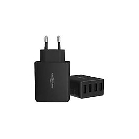 Ansmann Home Charger HC430 - Netzteil - 30 Watt - 6 A - 4 Ausgabeanschlussstellen (4 x USB)