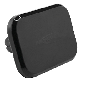 Ansmann KFZ Support pour Smartphone, magnétique, support de grille d'aération, incl. 2 plaques métalliques ultra fines