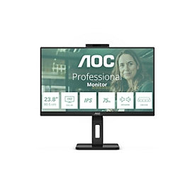 AOC 24P3QW - 60,5 cm (23.8") - 1920 x 1080 pixels - Full HD - 4 ms - Noir