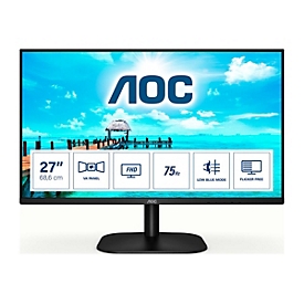 AOC 27B2DM - 68,6 cm (27") - 1920 x 1080 pixels - Full HD - 4 ms - Noir