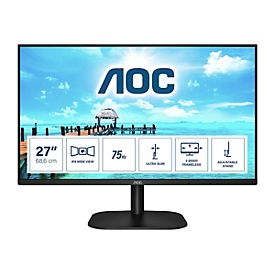 AOC 27B2H/EU - LED-Monitor - 68.6 cm (27") - 1920 x 1080 Full HD (1080p) @ 75 Hz - IPS - 250 cd/m²