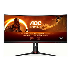 AOC G2 CU34G2XP/BK - 86,4 cm (34") - 3440 x 1440 pixels - 5 ms