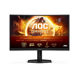 AOC Gaming C27G4ZXU - LED-Monitor - Gaming - gebogen - 68.5 cm (27")