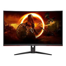 AOC Gaming C32G2ZE - LED-Monitor - Gaming - gebogen - 81.3 cm (32") (31.5" sichtbar) - 1920 x 1080 Full HD (1080p) @ 240 Hz