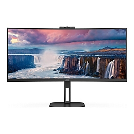 AOC Value-line CU34V5CW/BK - V5 series - LED-Monitor - gebogen - 86.4 cm (34")