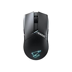 AORUS M6 - Maus - ergonomisch - optisch - 6 Tasten - kabellos