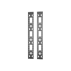 APC Easy Rack - Rack-Zubehörkanal (vertikal) - Schwarz - 24U (Packung mit 2)