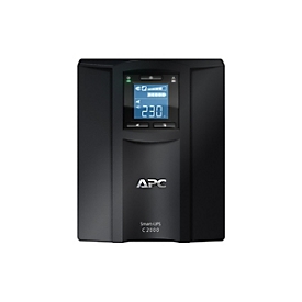 APC Smart-UPS C 2000VA LCD - USV - Wechselstrom 230 V - 1300 Watt - 2000 VA - USB