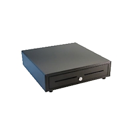 APG Cash Drawer VB420-BL1616-B5 - Manuelle Kassenlade - Stahl - Schwarz - 412 mm - 12 V - 415 mm