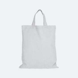 Apothekertasche TEXXILLA, 2 kurze Trageschlaufen, OEKO-TEX® STANDARD 100, L 220 x B 260 mm, Baumwolle, weiß