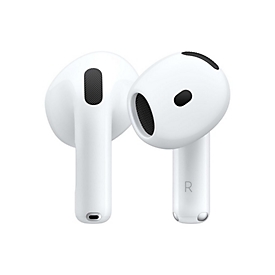 Apple AirPods 4 - True Wireless-Kopfhörer mit Mikrofon - Ohrstöpsel - Bluetooth - weiß