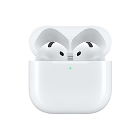 Apple AirPods 4 with Active Noise Cancellation - True Wireless-Kopfhörer mit Mikrofon - Ohrstöpsel - Bluetooth - aktive Rauschunterdrückung - weiß