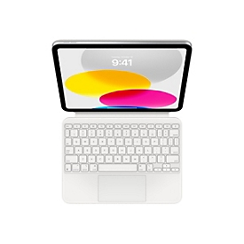 Apple Magic Keyboard Folio - Tastatur und Foliohülle - mit Trackpad - Apple Smart connector - QWERTY - Spanisch - für iPad Wi-Fi (10. Generation)