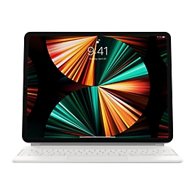 Apple Magic Keyboard - Tastatur und Foliohülle - mit Trackpad - QWERTY - International Englisch - weiß