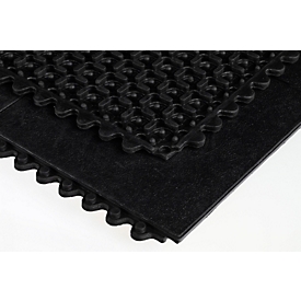 Arbeitsplatzmatte Yoga Industrie®, schwarz, 1 Stück