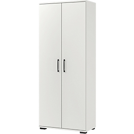 Archiefkast Profi 2.0, 4 legborden, 5 OH, B 800 x D 400 x H 2000 mm, lichtgrijs