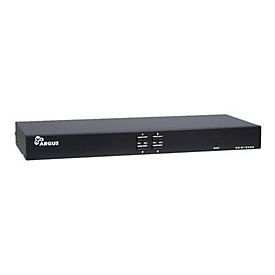 Argus AS-9104DA - KVM-/Audio-Switch - 4 x KVM/Audio - 1 lokaler Benutzer - Desktop, an Rack montierbar