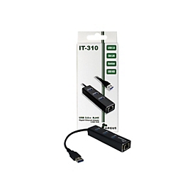 Argus IT-310 - Hub - 3 x SuperSpeed USB 3.0 +
