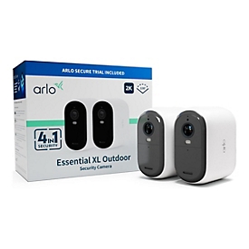 Arlo Essential XL - 2. Generation - Netzwerk-Überwachungskamera - Innenbereich, Außenbereich - witterungsbeständig - Farbe (Tag&Nacht)