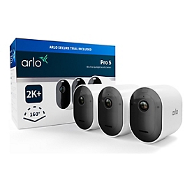 Arlo Pro 5 - Netzwerk-Überwachungskamera - Außenbereich - witterungsbeständig - Farbe (Tag&Nacht) - Audio