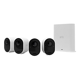 Arlo Ultra 2 Security System - Gateway + Kamera(s) - drahtlos (802.11b, 802.11g, 802.11n, 802.11ac, Bluetooth 4.2 LE) - batteriebetrieben, Wechselstrom betrieben