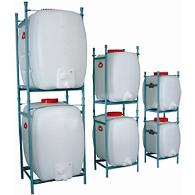 Armature pour stockage vertical de réservoir à faible encombrement 100 L