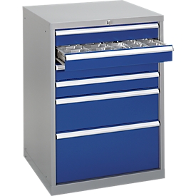 Armoire à outillage WSK 3610-6L, l. 717 x P 725 x H 1000 mm, 6 tiroirs