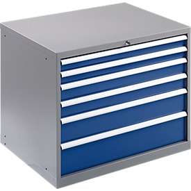 Armoire à outillage WSK 5408-6L, 6 tiroirs, 800 mm de hauteur