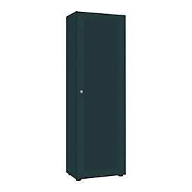 Armoire à porte battante avec 1 porte, graphite