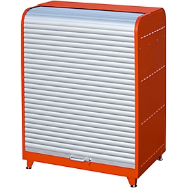 Armoire à rideaux pour produits dangereux, type RSG-2, rouge RAL3000