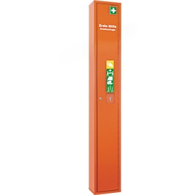 Armoire de premiers secours, sans contenu, orange