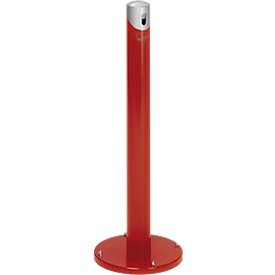Ascher-Standsäule SG 105R, rund, rot