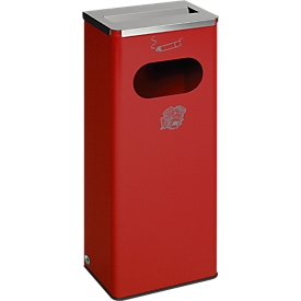 Ashtray/waste collector, flame red