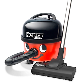 Aspirador de polvo HENRY Xtra, 620 W, filtro de aire permanente, volumen 6 l, incl. accesorios, rojo