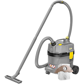 Aspirateur eau et poussières Kärcher NT 22/1 AP L, nettoyage semi-automatique du filtre, filtre PES, sacs filtrants inclus
