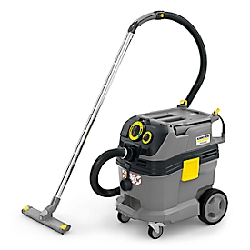 Aspirateur eau et poussières Kärcher NT 30/1 Tact Te M, avec prise de courant, nettoyage du filtre, 30 litres, L 560 x l 370 x H 580 mm