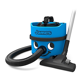Aspirateur James JVP180-11, 620 W, 2300 mmWS, volume 8 L, filtre durable, longueur de câble 10 m, avec accessoires